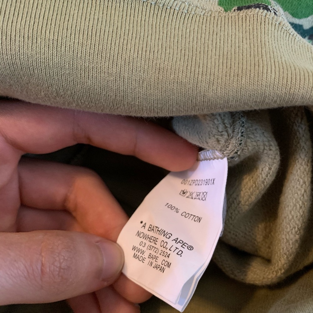 Bape A Bathing Ape ABC Camo Shark Hoodie - Picture 5 of 8